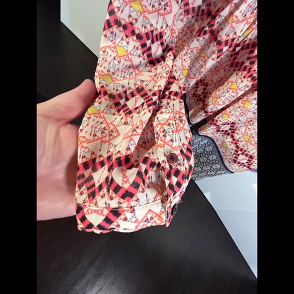 HD in Paris Anthropologie Kaveri Pin-Tucked Pullover Boho Top Size 6 - Picture 6 of 14